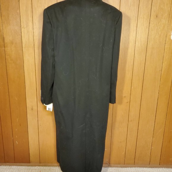 NWT Jones New York Vintage Wool Trench Coat Women's Size 16 - Picture 7 of 10